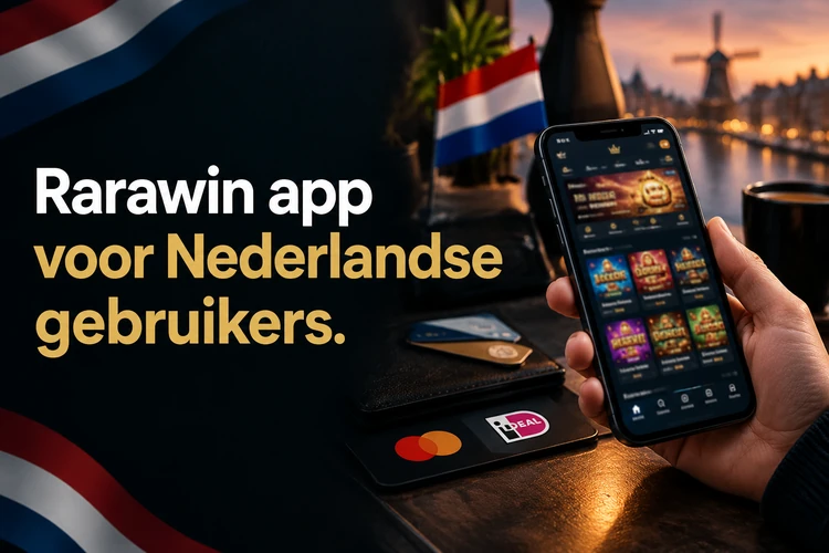 Rarawin app voor Nederlandse gebruikers